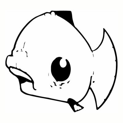HoosierDecal Cool Fish Vinyl Decal for Boat Car Window