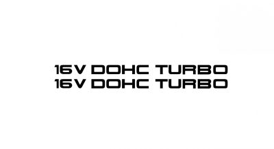 1G 16v DOHC STICKERS DSM, ECLIPSE, LASER stickers