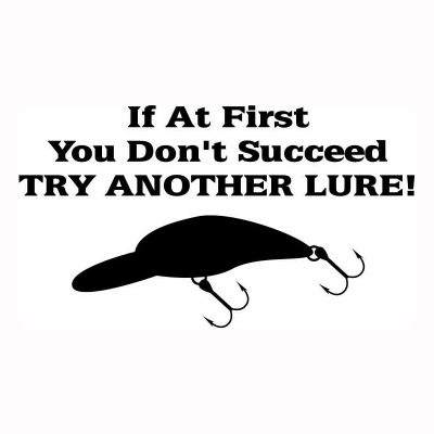 HoosierDecal Cool Fishing Vinyl Decal for Boat Car Window