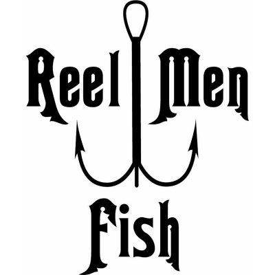 HoosierDecal Cool Fishing Vinyl Decal for Boat Car Window