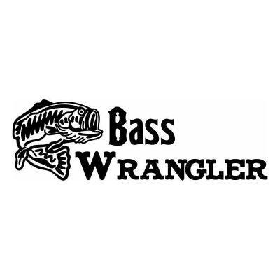 HoosierDecal Cool Fishing Vinyl Decal for Boat Car Window