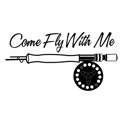 HoosierDecal Cool Fishing Vinyl Decal for Boat Car Window