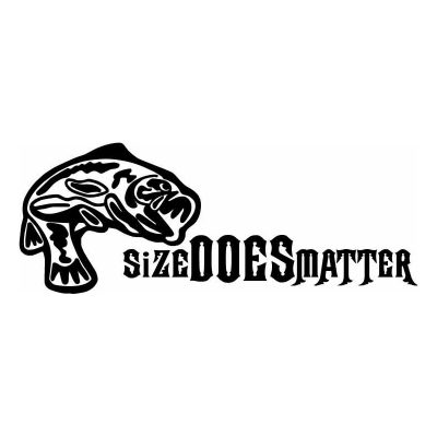 HoosierDecal Cool Fishing Vinyl Decal for Boat Car Window