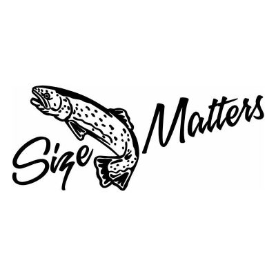 HoosierDecal Cool Fishing Vinyl Decal for Boat Car Window