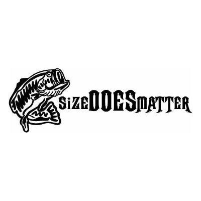 HoosierDecal Cool Fishing Vinyl Decal for Boat Car Window