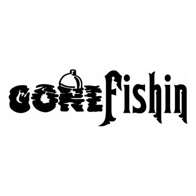 HoosierDecal Cool Fishing Vinyl Decal for Boat Car Window