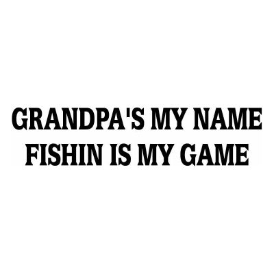 HoosierDecal Cool Fishing Vinyl Decal for Boat Car Window