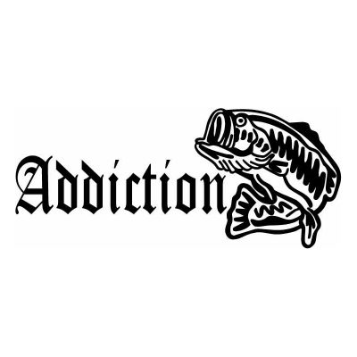 HoosierDecal Cool Fishing Vinyl Decal for Boat Car Window