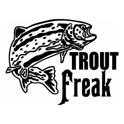 HoosierDecal Cool Fishing Vinyl Decal for Boat Car Window