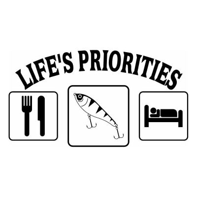 HoosierDecal Cool Fishing Vinyl Decal for Boat Car Window