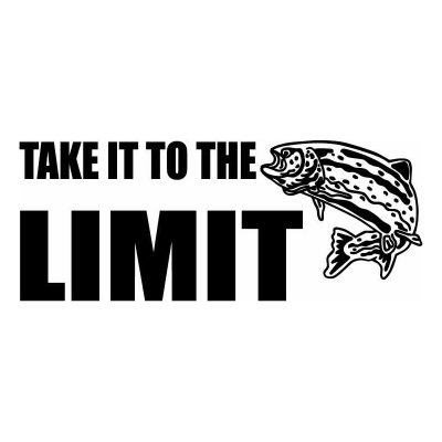 HoosierDecal Cool Fishing Vinyl Decal for Boat Car Window