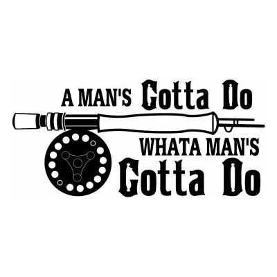 HoosierDecal Cool Fishing Vinyl Decal for Boat Car Window