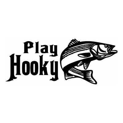 HoosierDecal Cool Fishing Vinyl Decal for Boat Car Window