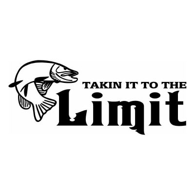 HoosierDecal Cool Fishing Vinyl Decal for Boat Car Window