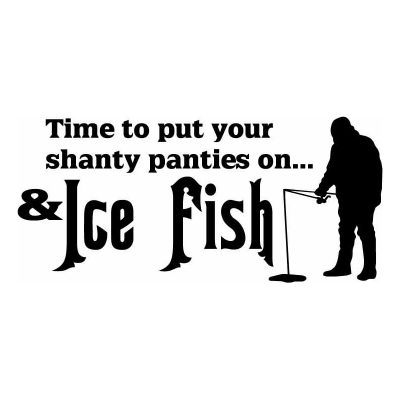 HoosierDecal Cool Fishing Vinyl Decal for Boat Car Window