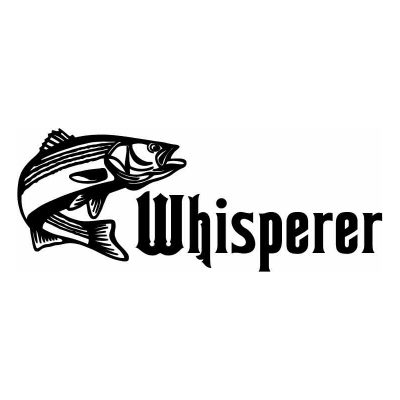 HoosierDecal Cool Fishing Vinyl Decal for Boat Car Window