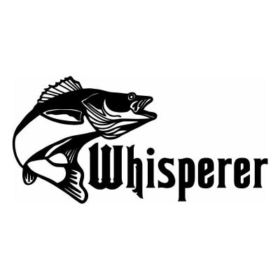 HoosierDecal Cool Fishing Vinyl Decal for Boat Car Window