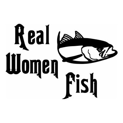 HoosierDecal Cool Fishing Vinyl Decal for Boat Car Window