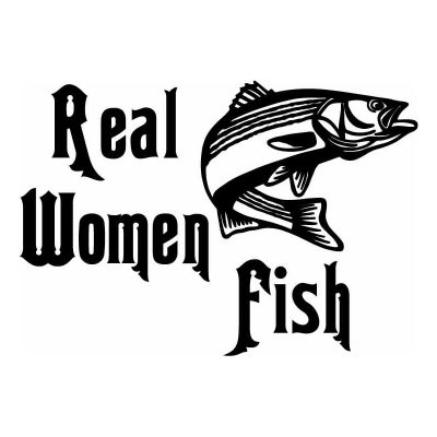 HoosierDecal Cool Fishing Vinyl Decal for Boat Car Window
