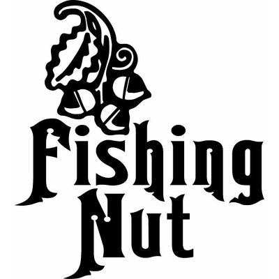 HoosierDecal Cool Fishing Vinyl Decal for Boat Car Window