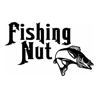 HoosierDecal Cool Fishing Vinyl Decal for Boat Car Window