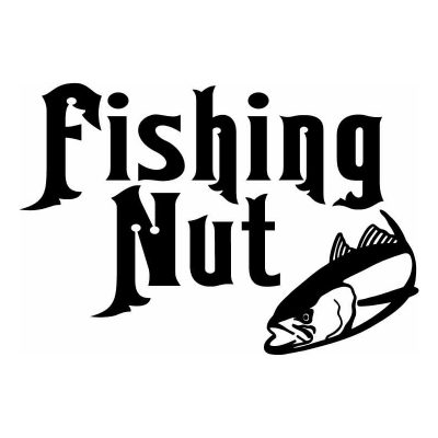 HoosierDecal Cool Fishing Vinyl Decal for Boat Car Window