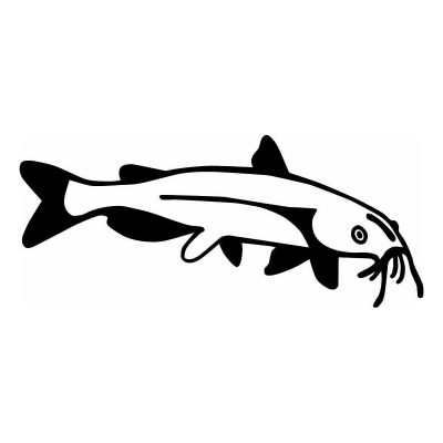 HoosierDecal Cool Fishing Vinyl Decal for Boat Car Window