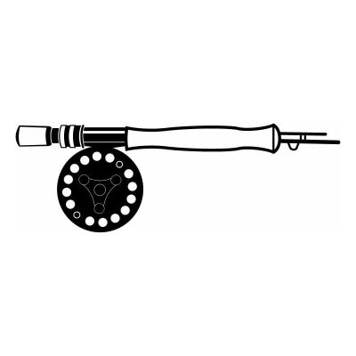 HoosierDecal Cool Fishing Vinyl Decal for Boat Car Window