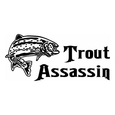 HoosierDecal Cool Fishing Vinyl Decal for Boat Car Window