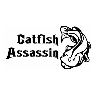 HoosierDecal Cool Fishing Vinyl Decal for Boat Car Window