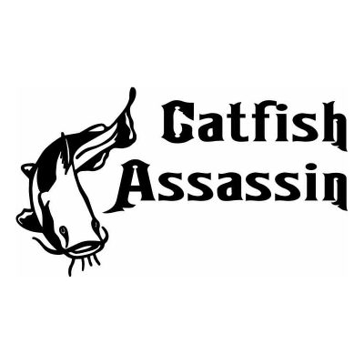 HoosierDecal Cool Fishing Vinyl Decal for Boat Car Window