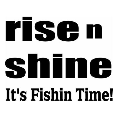 HoosierDecal Cool Fishing Vinyl Decal for Boat Car Window