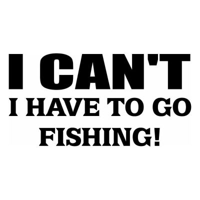 HoosierDecal Cool Fishing Vinyl Decal for Boat Car Window