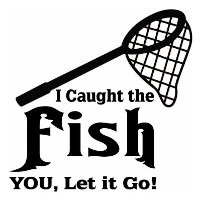 HoosierDecal Cool Fishing Vinyl Decal for Boat Car Window