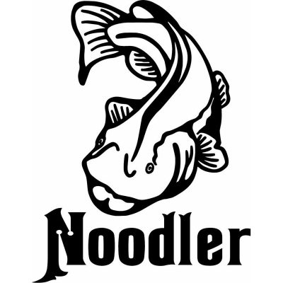 HoosierDecal Cool Fishing Vinyl Decal for Boat Car Window
