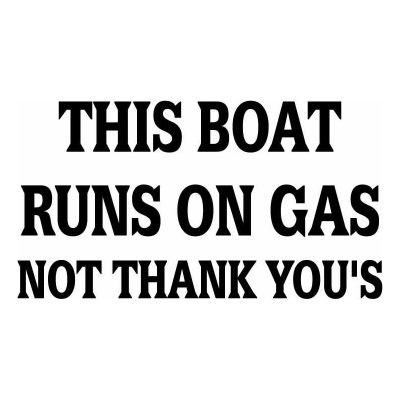 HoosierDecal Cool Fishing Vinyl Decal for Boat Car Window