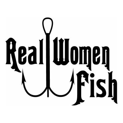 HoosierDecal Cool Fishing Vinyl Decal for Boat Car Window