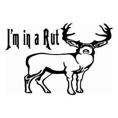 HoosierDecal Cool Hunting Vinyl Decal for Boat Car Window