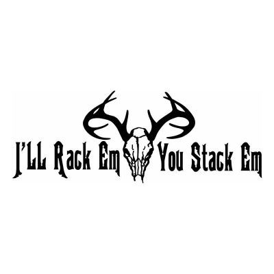 HoosierDecal Cool Hunting Vinyl Decal for Boat Car Window