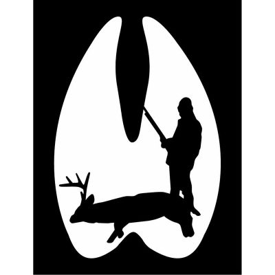 HoosierDecal Cool Hunting Vinyl Decal for Boat Car Window