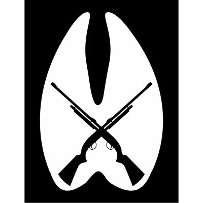 HoosierDecal Cool Hunting Vinyl Decal for Boat Car Window