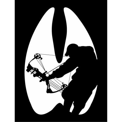 HoosierDecal Cool Hunting Vinyl Decal for Boat Car Window