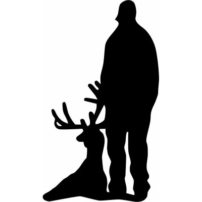 HoosierDecal Cool Hunting Vinyl Decal for Boat Car Window