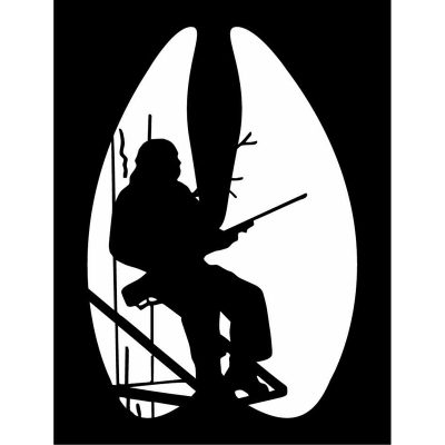 HoosierDecal Cool Hunting Vinyl Decal for Boat Car Window