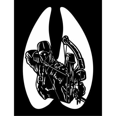 HoosierDecal Cool Hunting Vinyl Decal for Boat Car Window