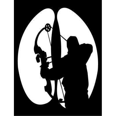 HoosierDecal Cool Hunting Vinyl Decal for Boat Car Window