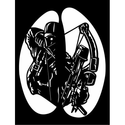 HoosierDecal Cool Hunting Vinyl Decal for Boat Car Window