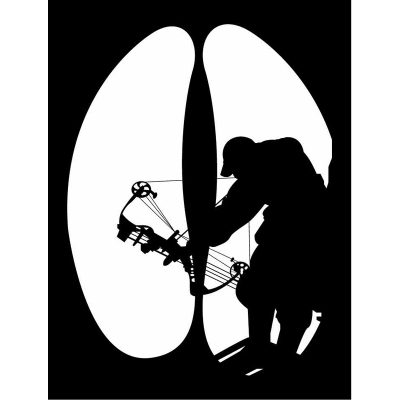 HoosierDecal Cool Hunting Vinyl Decal for Boat Car Window