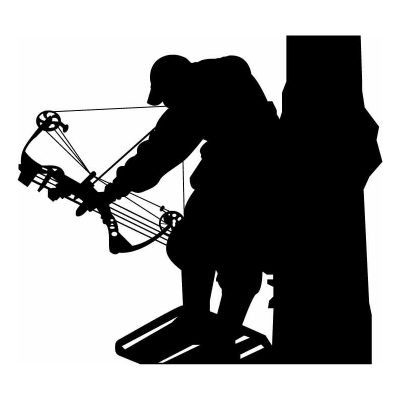 HoosierDecal Cool Hunting Vinyl Decal for Boat Car Window