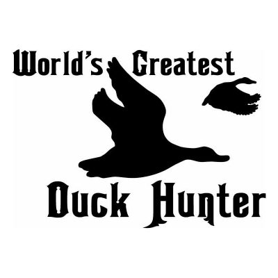 HoosierDecal Cool Hunting Vinyl Decal for Boat Car Window